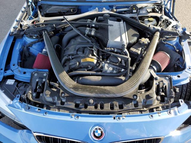 WBS3R9C58FK333082 - 2015 BMW M4 BLUE photo 11