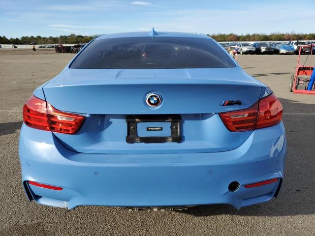 WBS3R9C58FK333082 - 2015 BMW M4 BLUE photo 6