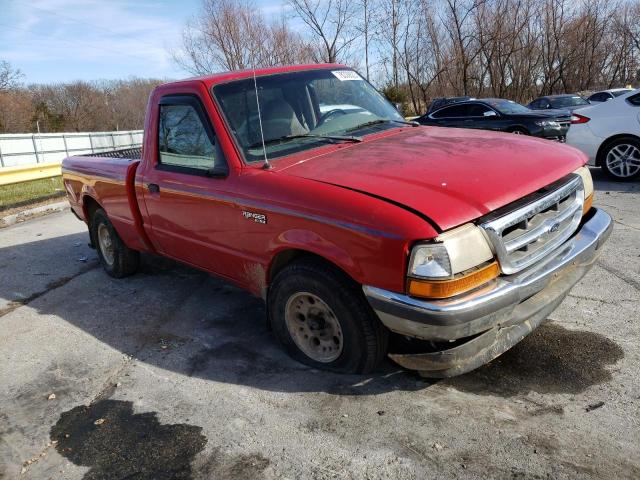 1FTYR10C5WUD13085 - 1998 FORD RANGER RED photo 4