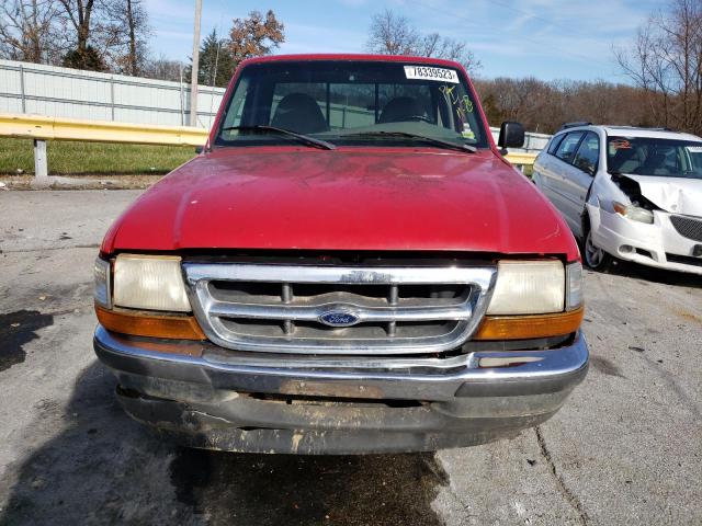 1FTYR10C5WUD13085 - 1998 FORD RANGER RED photo 5