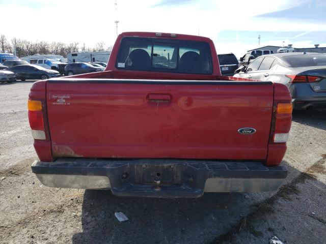 1FTYR10C5WUD13085 - 1998 FORD RANGER RED photo 6