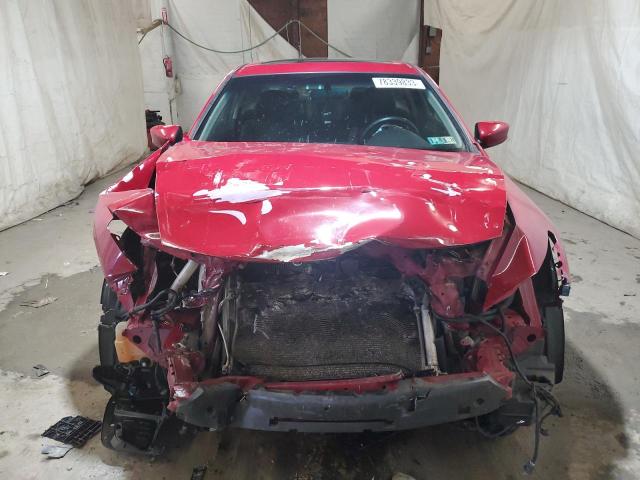 1HGCS2B88CA009003 - 2012 HONDA ACCORD EXL RED photo 5