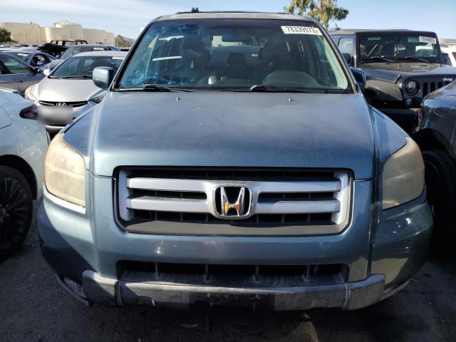 5FNYF18378B032477 - 2008 HONDA PILOT SE BLUE photo 5