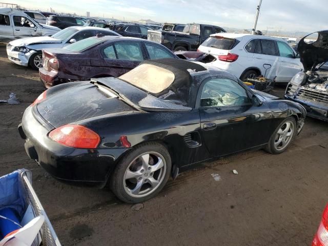 WP0CA29851U622912 - 2001 PORSCHE BOXSTER BLACK photo 3