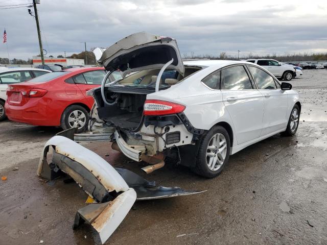 3FA6P0H78GR337412 - 2016 FORD FUSION SE WHITE photo 3