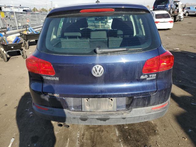 WVGBV7AX1DW536551 - 2013 VOLKSWAGEN TIGUAN S BLUE photo 6