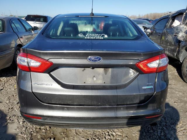 3FA6P0HD7GR110251 - 2016 FORD FUSION SE CHARCOAL photo 6