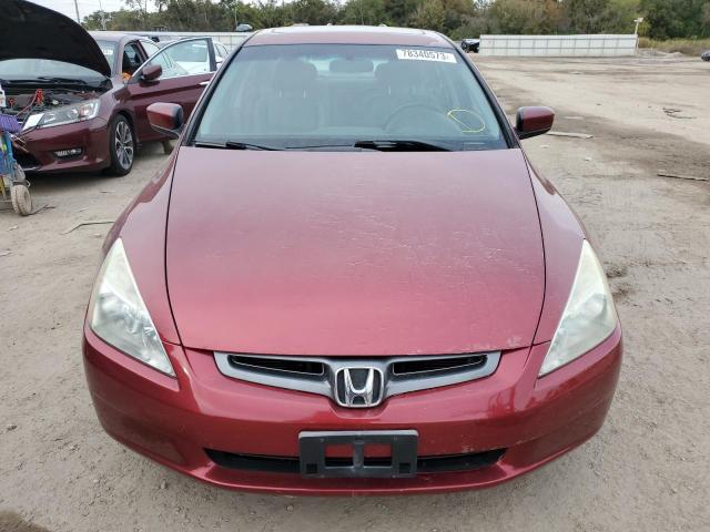 1HGCM56633A080632 - 2003 HONDA ACCORD EX BURGUNDY photo 5