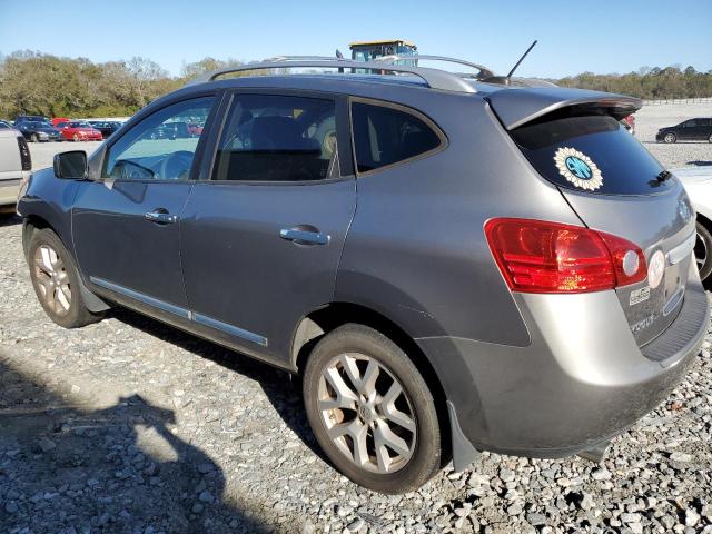 JN8AS5MV4BW666266 - 2011 NISSAN ROGUE S GRAY photo 2