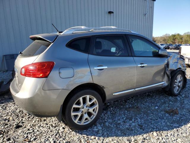 JN8AS5MV4BW666266 - 2011 NISSAN ROGUE S GRAY photo 3