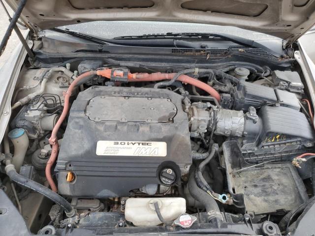 JHMCN364X6C002290 - 2006 HONDA ACCORD HYBRID SILVER photo 11