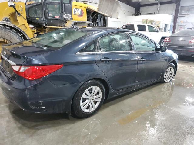 5NPEB4AC1CH342726 - 2012 HYUNDAI SONATA GLS BLACK photo 3