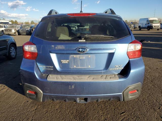 JF2GPAVC4E8314375 - 2014 SUBARU XV CROSSTR 2.0 PREMIUM BLUE photo 6