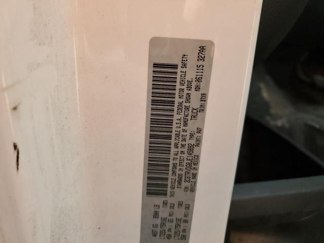 3C6TRVDG8JE145892 - 2018 RAM PROMASTER 2500 HIGH თეთრი ფოტო 13