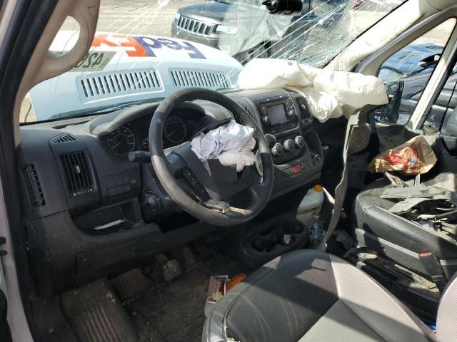 3C6TRVDG8JE145892 - 2018 RAM PROMASTER 2500 HIGH თეთრი ფოტო 8