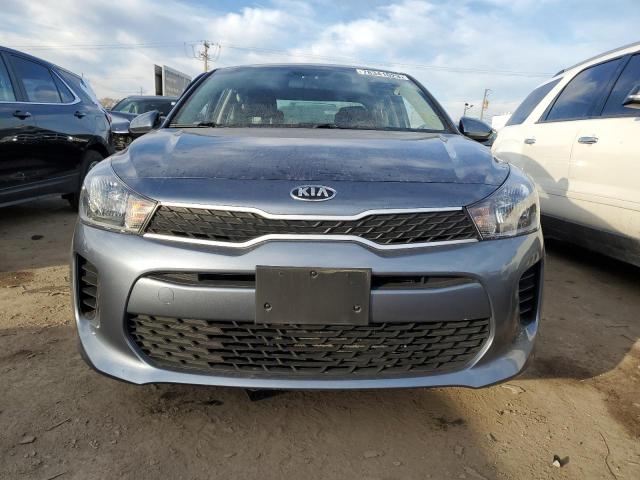 3KPA24AB1KE179617 - 2019 KIA RIO S GRAY photo 5