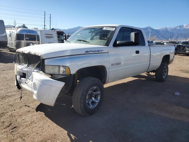 1B7KF2366XJ591068 - 1999 DODGE RAM 2500 WHITE photo 1