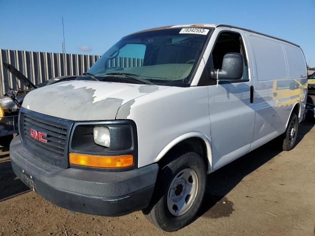 1GTGG25V571134033 - 2007 GMC SAVANA G2500 WHITE photo 1