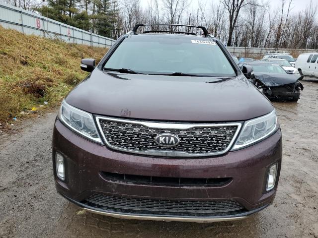 5XYKWDA75EG531643 - 2014 KIA SORENTO SX MAROON photo 5