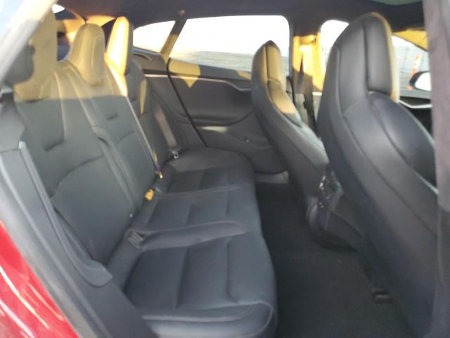 5YJSA1E47LF355678 - 2020 TESLA MODEL S Rojo foto 10