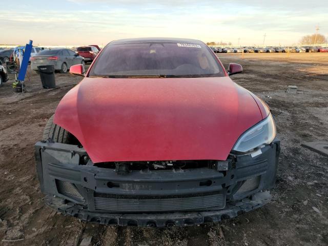 5YJSA1E47LF355678 - 2020 TESLA MODEL S Rojo foto 5