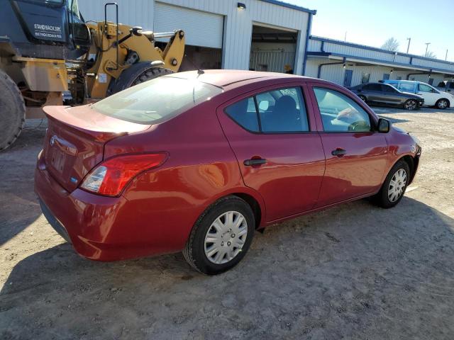 3N1CN7AP2FL870639 - 2015 NISSAN VERSA S MAROON photo 3