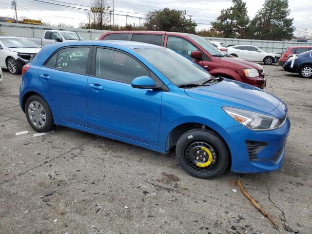 3KPA25AD6PE539754 - 2023 KIA RIO S BLUE photo 4