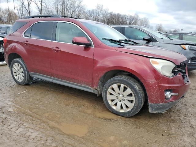 2CNFLPE56B6324199 - 2011 CHEVROLET EQUINOX LT BURGUNDY photo 4