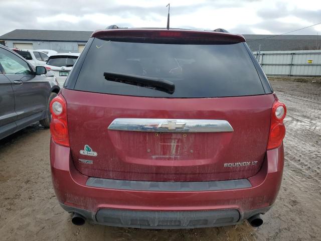 2CNFLPE56B6324199 - 2011 CHEVROLET EQUINOX LT BURGUNDY photo 6