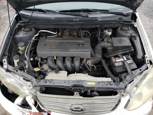 2T1BR32E86C596580 - 2006 TOYOTA COROLLA CE GRAY photo 11