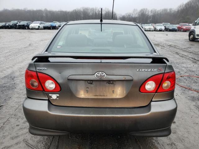 2T1BR32E86C596580 - 2006 TOYOTA COROLLA CE GRAY photo 6