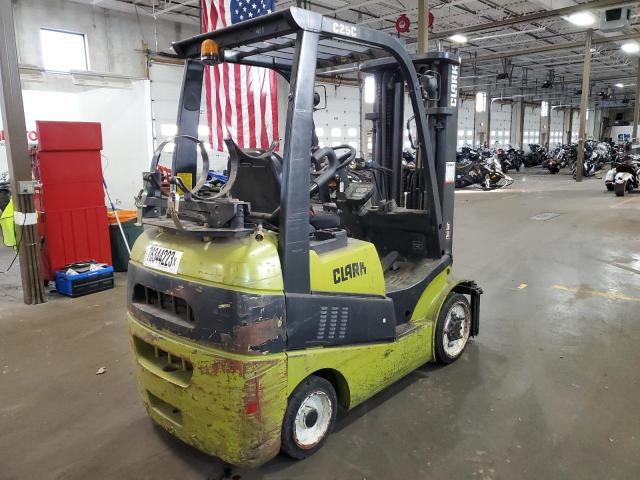 00C232L14299796KF - 1999 CLARK FORKLIFT FORKLIFT GREEN photo 4