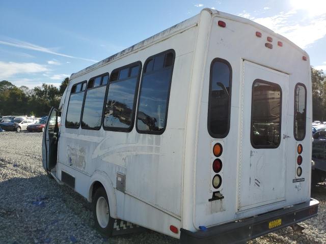 1FDWE35L76DB37420 - 2006 FORD ECONOLINE E350 SUPER DUTY CUTAWAY VAN WHITE photo 2