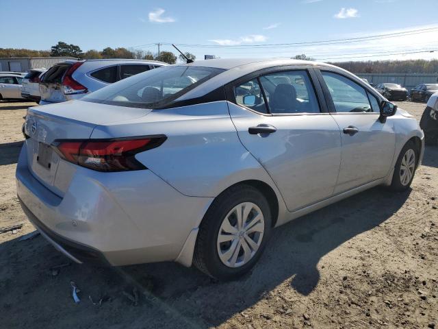 3N1CN8DV7LL860376 - 2020 NISSAN VERSA S SILVER photo 3