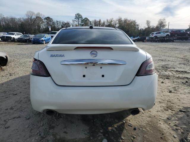 1N4AA5AP6EC435966 - 2014 NISSAN MAXIMA S WHITE photo 6