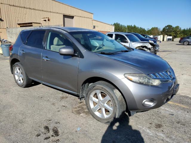 JN8AZ18U39W002136 - 2009 NISSAN MURANO S GRAY photo 4