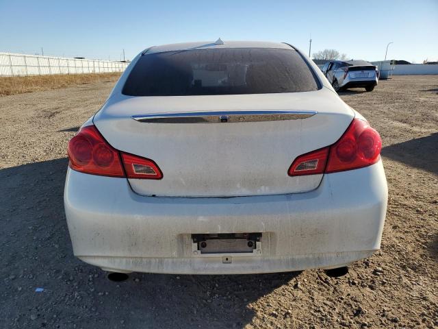 JN1DV6AR0BM451043 - 2011 INFINITI G25 WHITE photo 6