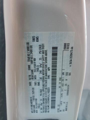 5LMCJ3D98KUL16223 - 2019 LINCOLN MKC RESERVE WHITE photo 13