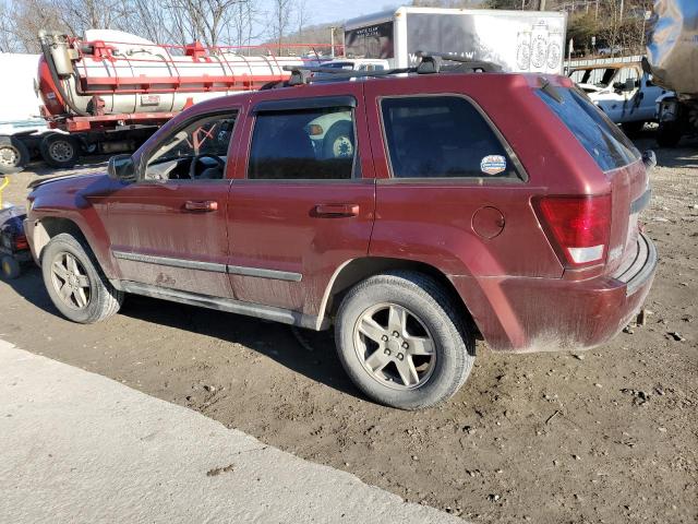 1J8GR48K07C575332 - 2007 JEEP GRAND CHER LAREDO MAROON photo 2