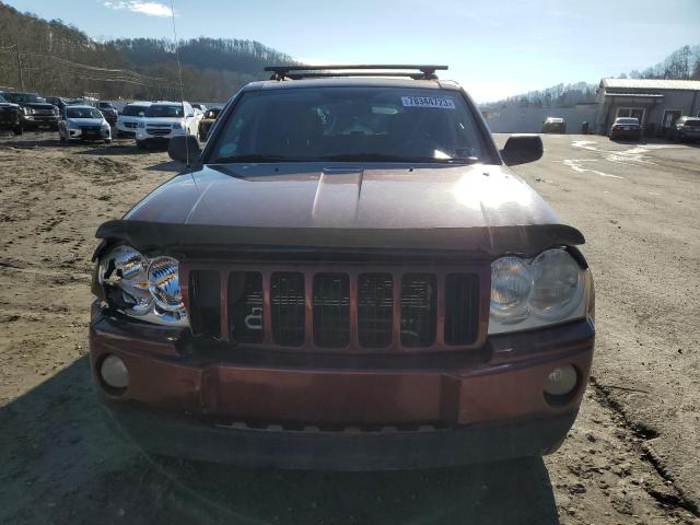 1J8GR48K07C575332 - 2007 JEEP GRAND CHER LAREDO MAROON photo 5