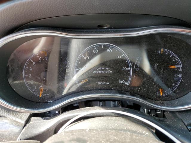 1C4RJFLG4HC700064 - 2017 JEEP GRAND CHER TRAILHAWK Արծաթագույն լուսանկար 9