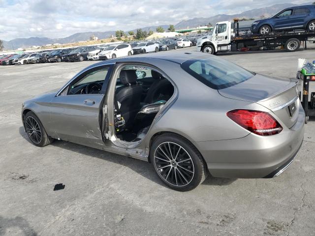 WDDWF8DB0KR489443 - 2019 MERCEDES-BENZ C 300 GRAY photo 2