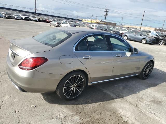 WDDWF8DB0KR489443 - 2019 MERCEDES-BENZ C 300 GRAY photo 3