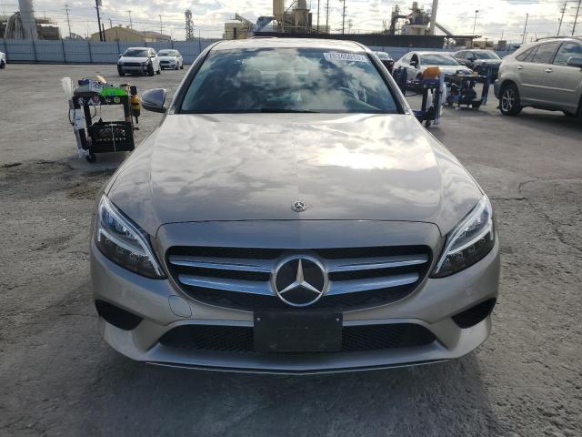 WDDWF8DB0KR489443 - 2019 MERCEDES-BENZ C 300 GRAY photo 5