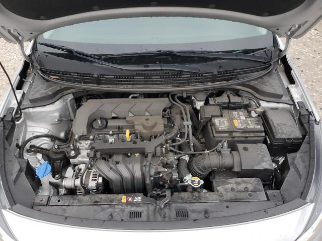 3KPA24AD8NE444068 - 2022 KIA RIO LX SILVER photo 11