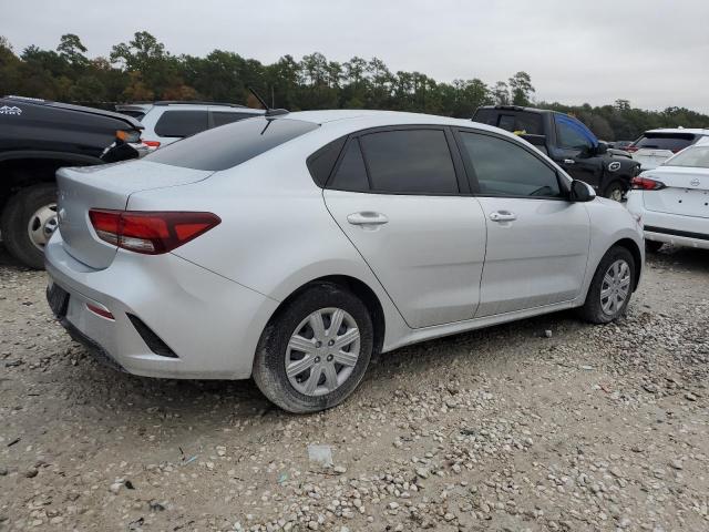 3KPA24AD8NE444068 - 2022 KIA RIO LX SILVER photo 3