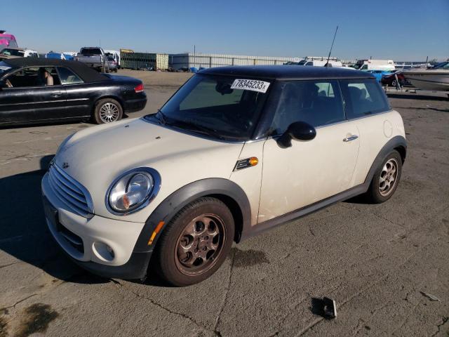 WMWSU3C54CT261749 - 2012 MINI COOPER BEIGE photo 1