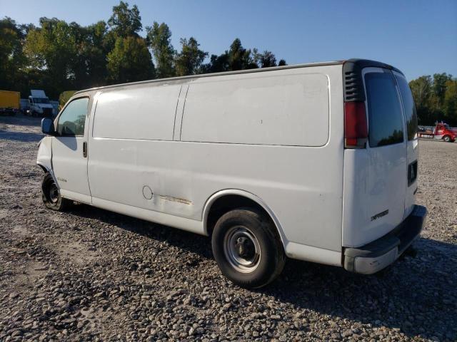 1GCHG39R111133041 - 2001 CHEVROLET EXPRESS G3 WHITE photo 2