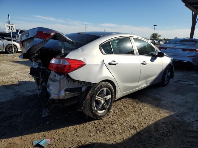 KNAFK4A65F5360968 - 2015 KIA FORTE LX SILVER photo 3