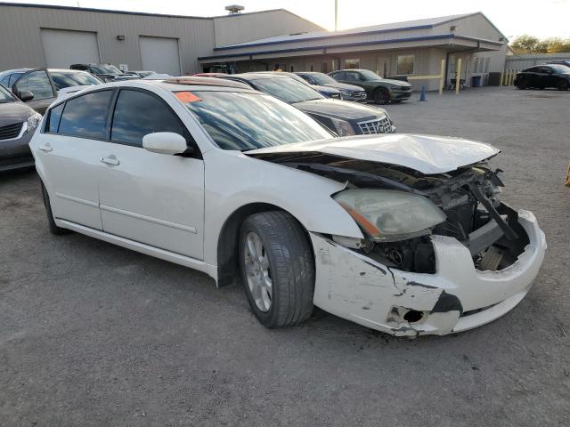 1N4BA41E07C816986 - 2007 NISSAN MAXIMA SE WHITE photo 4